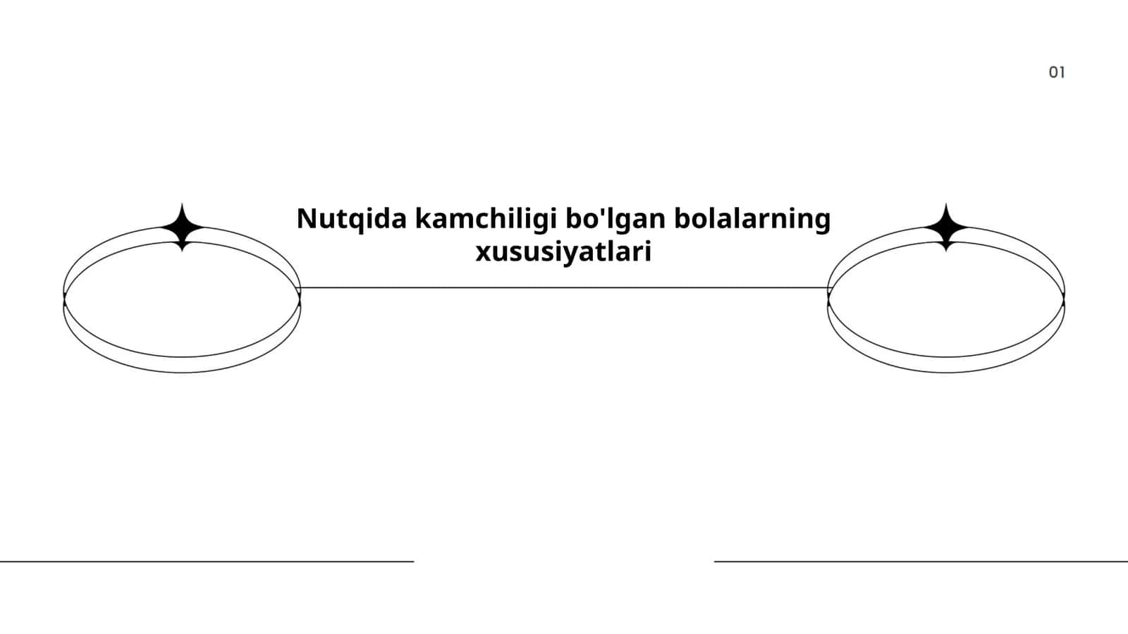 Nutqida kamchiligi bo'lgan bolalarning xususiyatlari