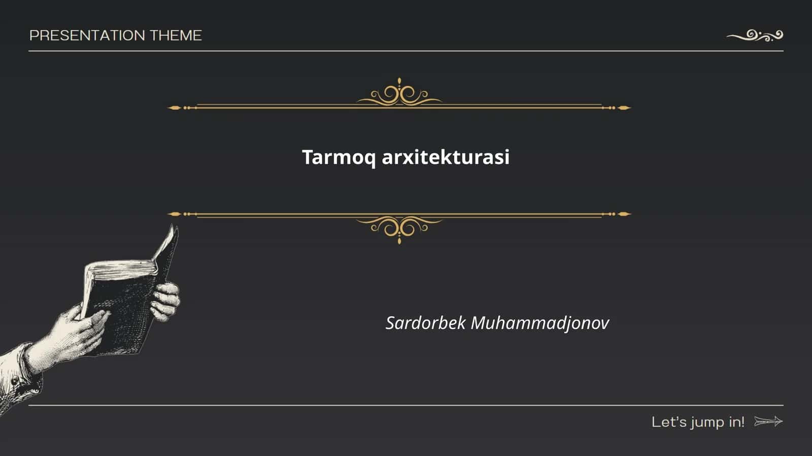 Tarmoq arxitekturasi