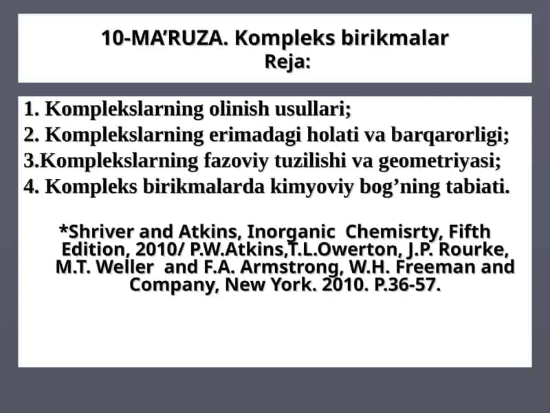 Kompleks birikmalar