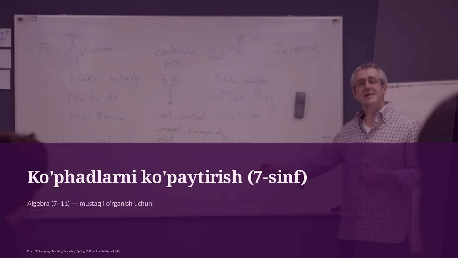 Ko'phadlarni ko'paytirish (7-sinf)
