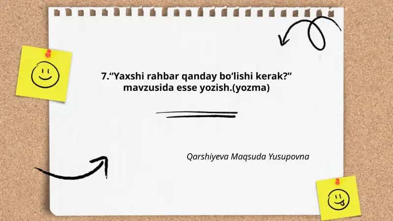 Yaxshi rahbar qanday bo‘lishi kerak?