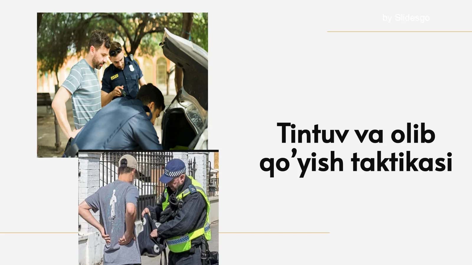 Tintuv va olib qo’yish taktikasi