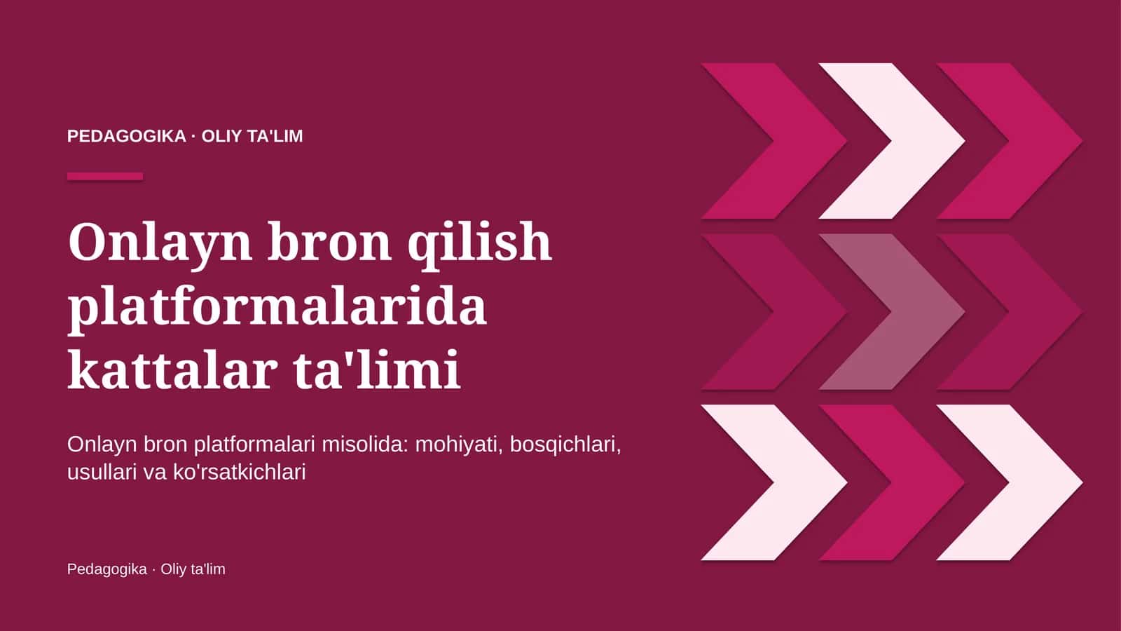 onlayn bron qilish platformalarida kattalar ta'limi 8442
