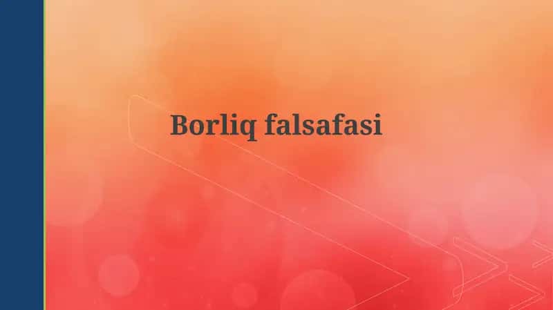 Borliqfalsafasi