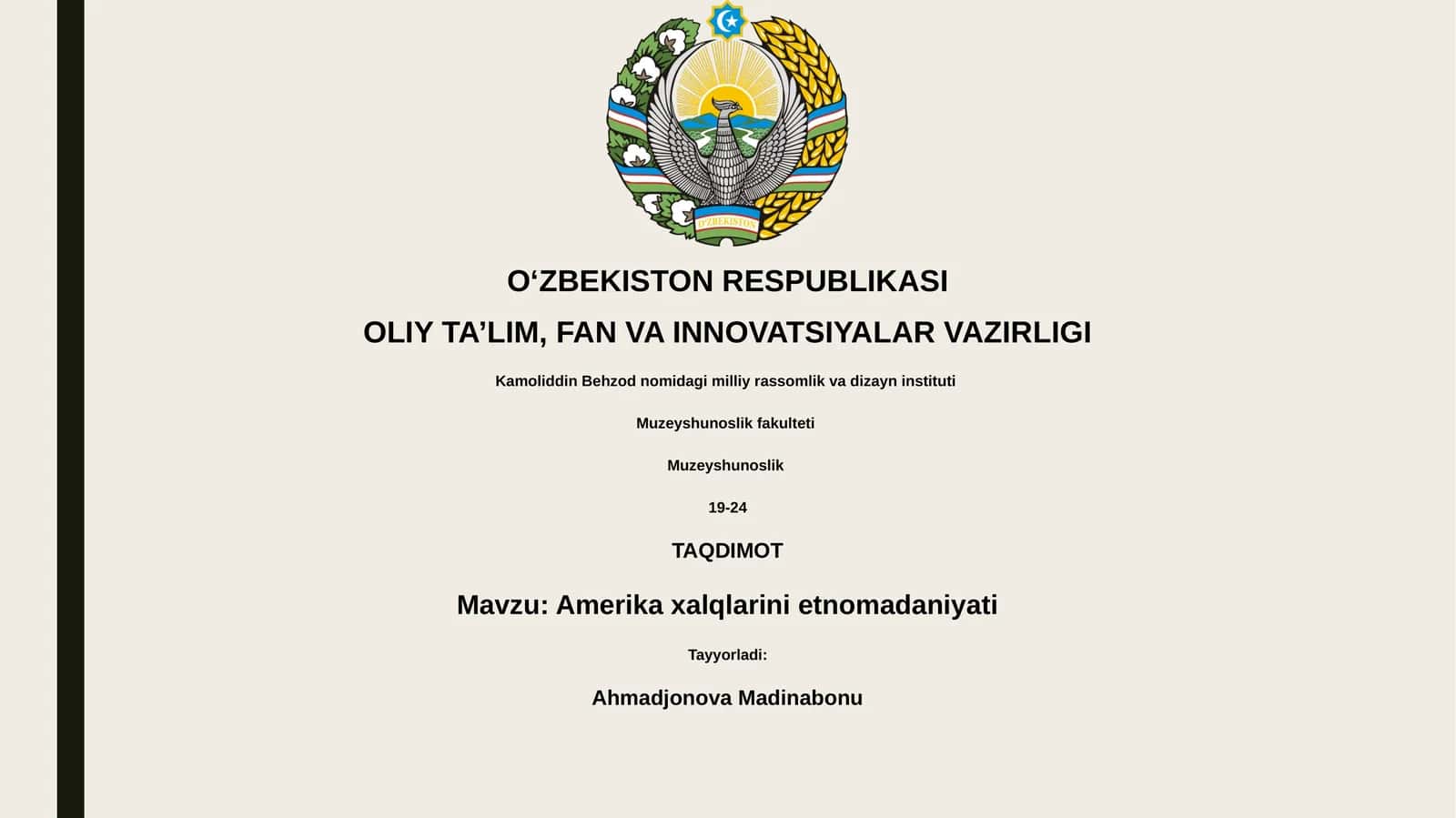 Amerika xalqlarini etnomadaniyati