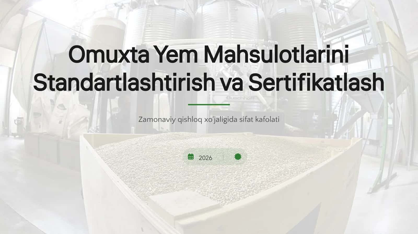 Omuxta Yem Mahsulotlarini