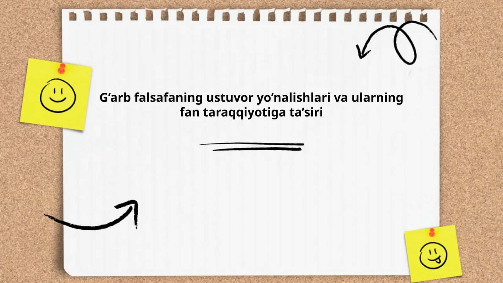 G’arb falsafaning ustuvor yo’nalishlari va ularning fan taraqqiyotiga ta’siri