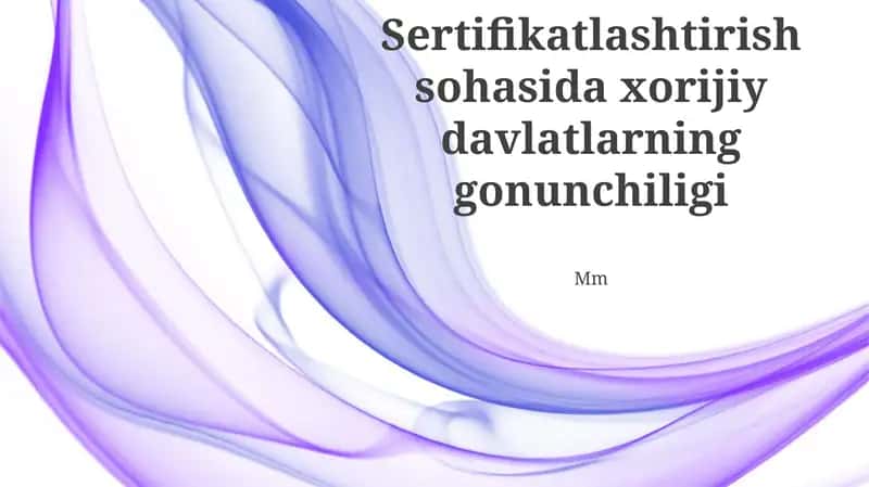 Xalqaro Sertifikatlash Standartlari