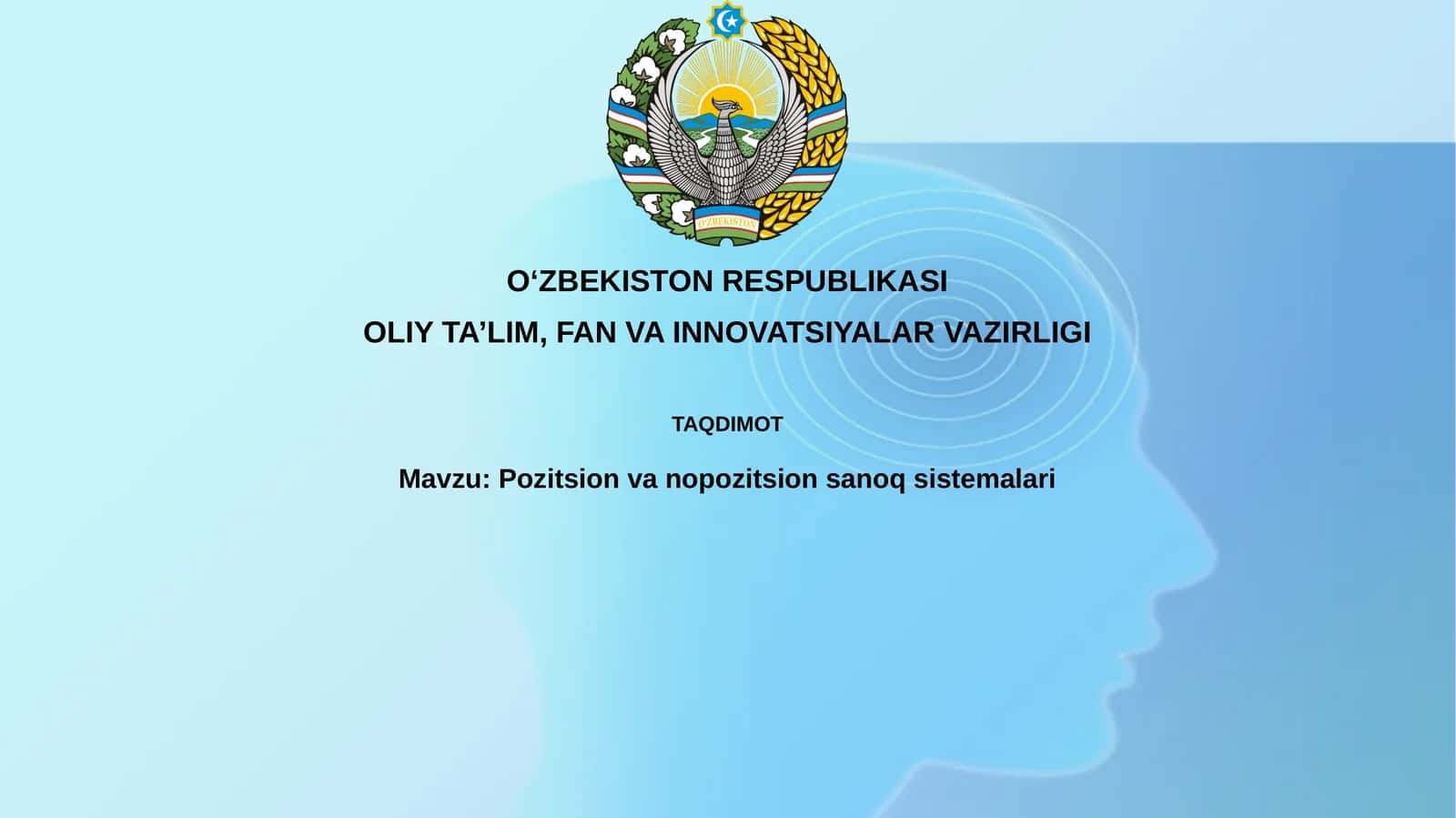 Pozitsion va Pozitsion Bo'lmagan Sistemalarning Qiyosiy Tahlili
