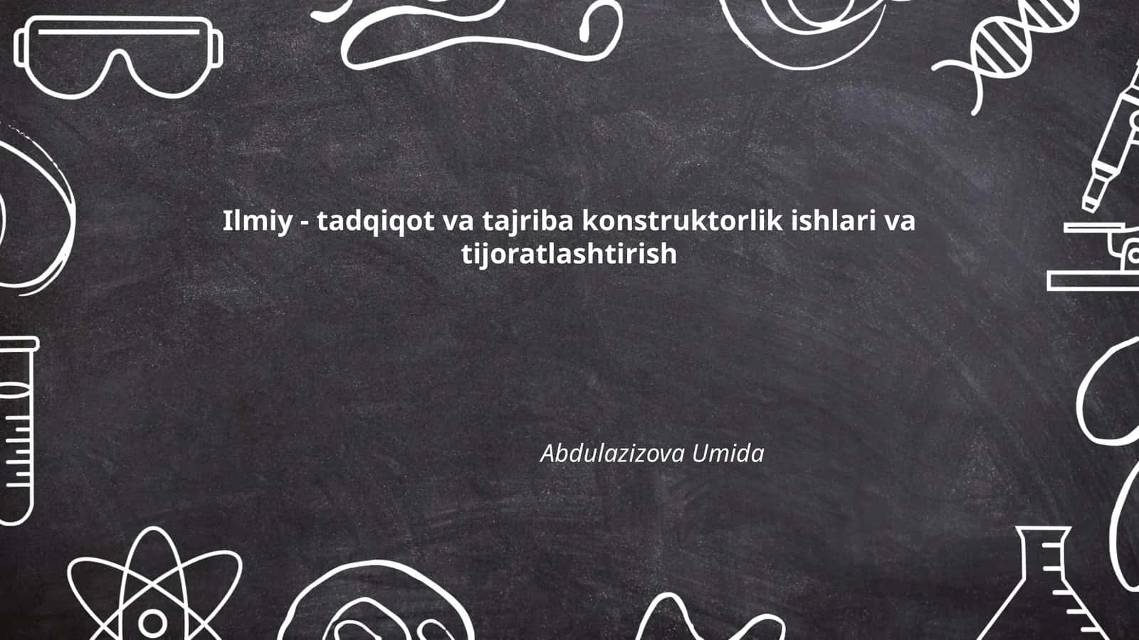 Ilmiy tadqiqot metodologiyalari