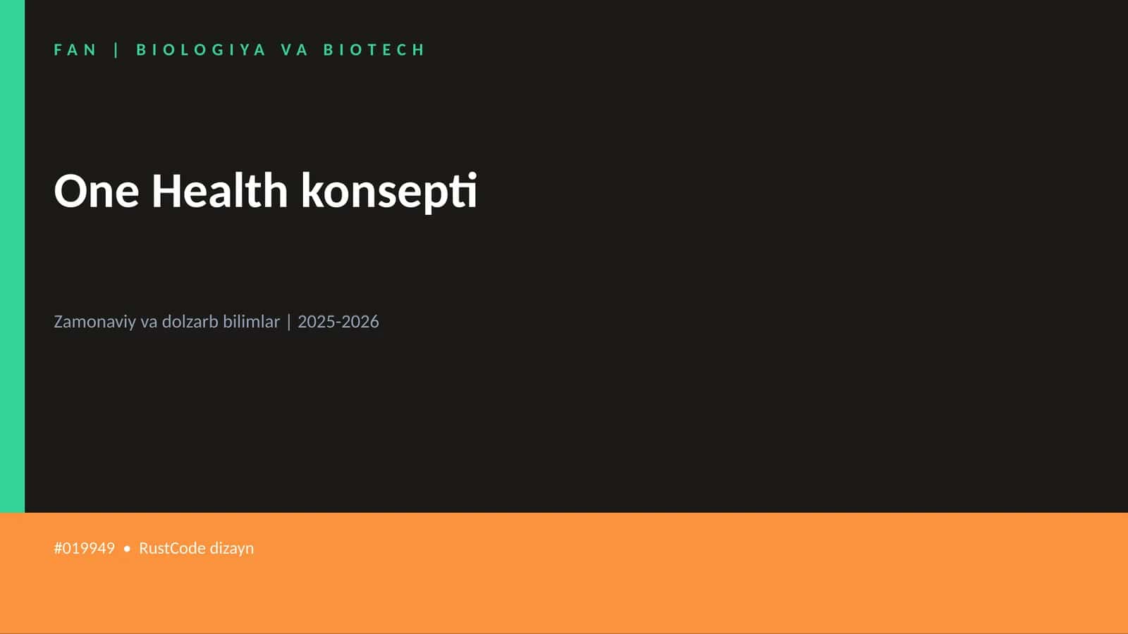 One Health konsepti