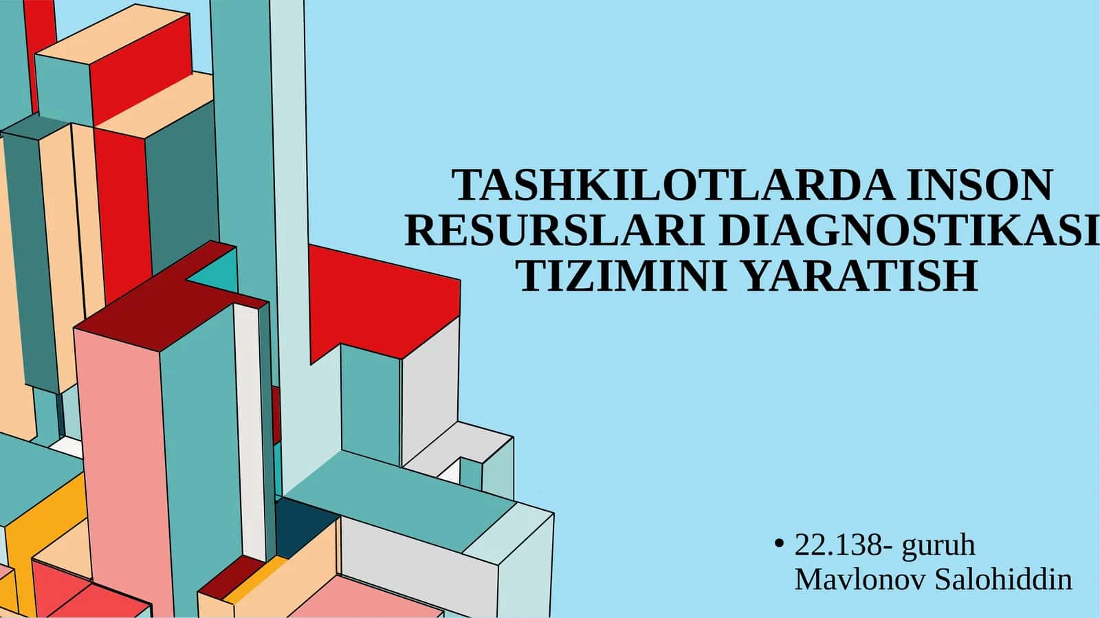 Inson Resurslari Diagnostikasi Tizimi