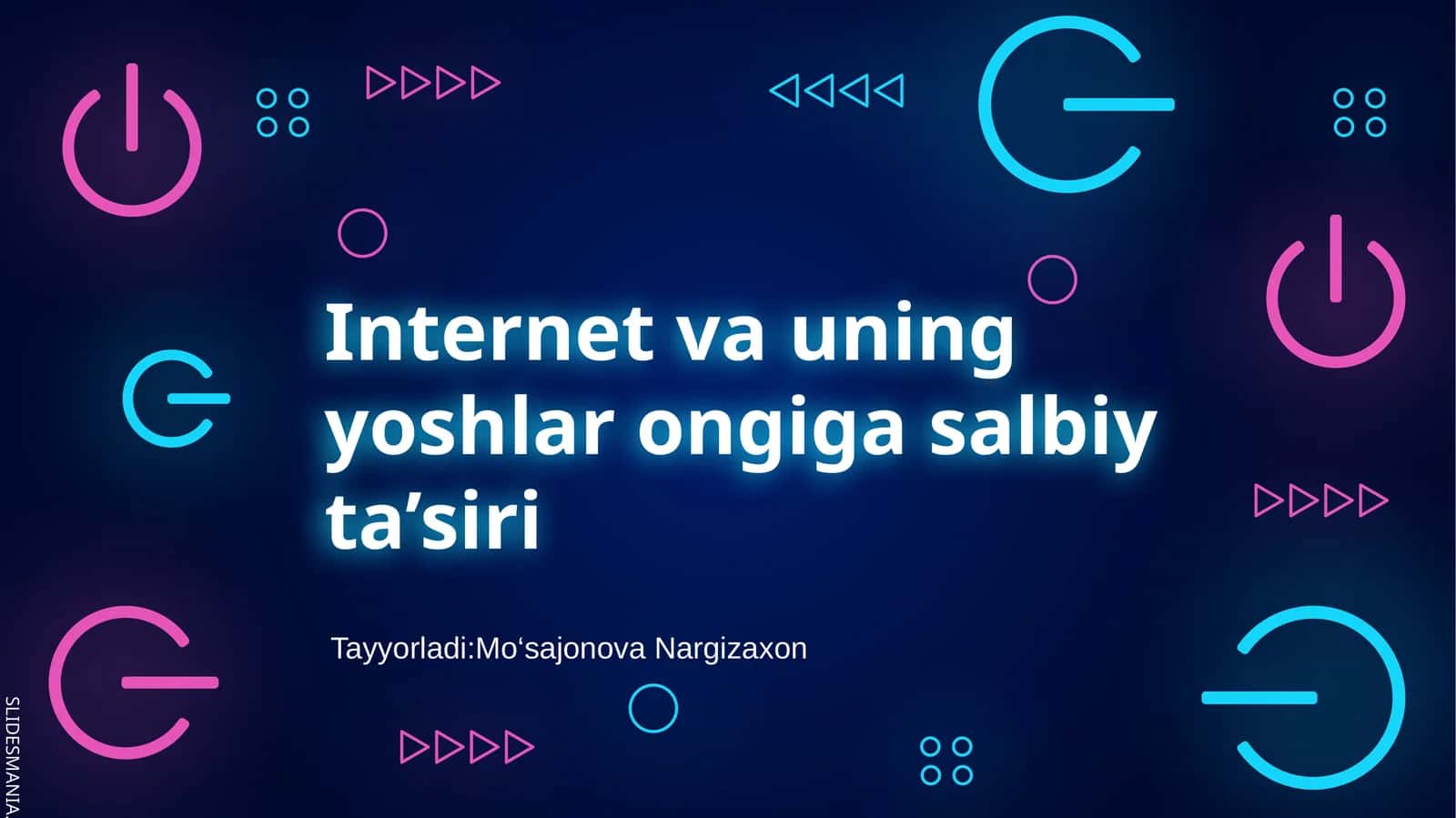 Internetvauningyoshlarongigasalbiyta’siri