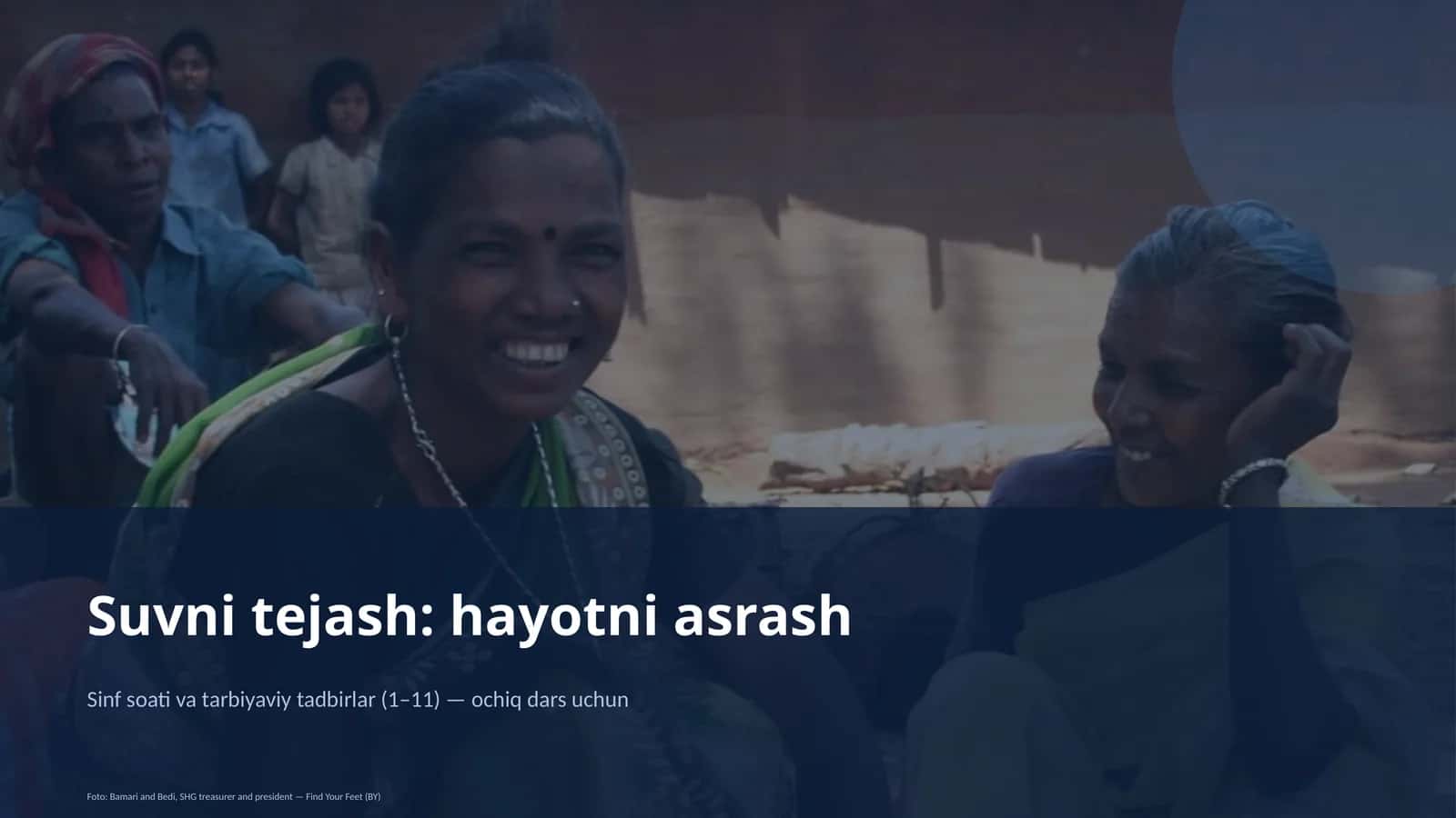Suvni tejash: hayotni asrash