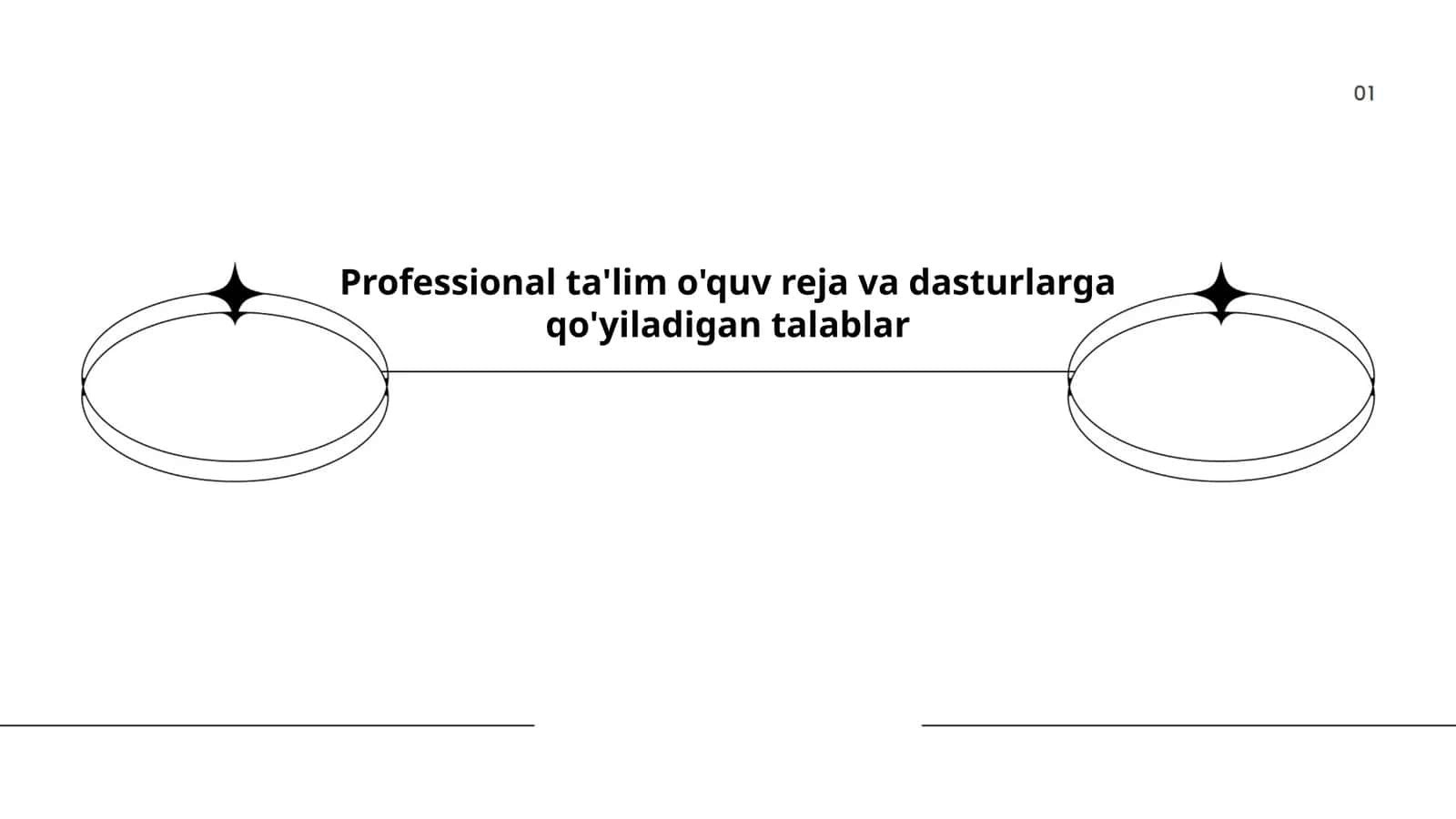 Professional ta'lim o'quv reja va dasturlarga qo'yiladigan talablar