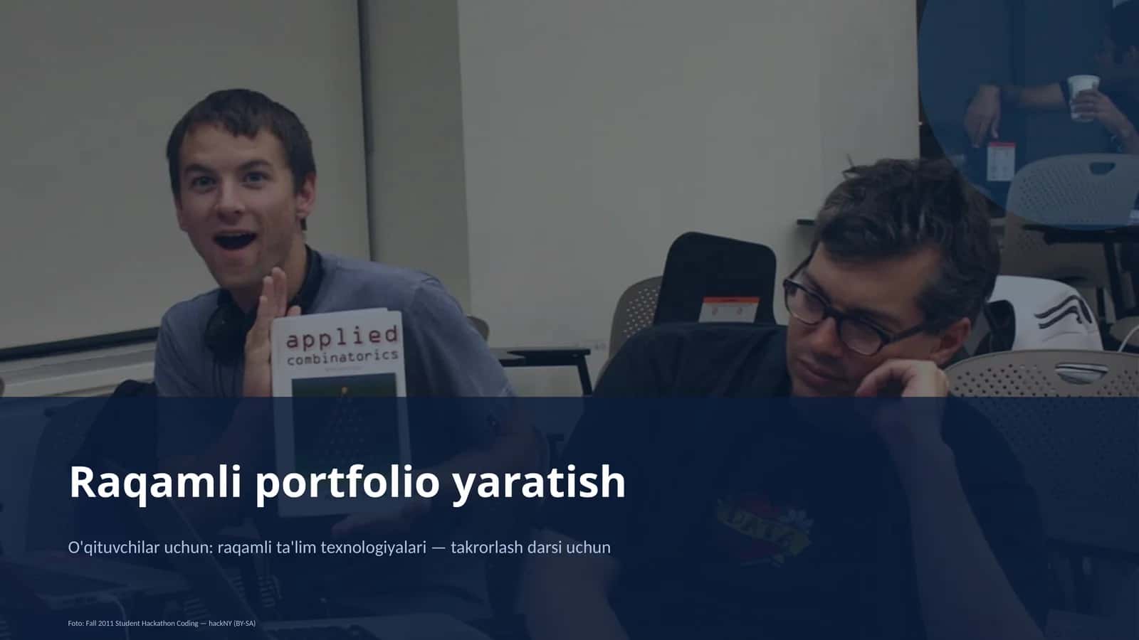 Raqamli portfolio yaratish