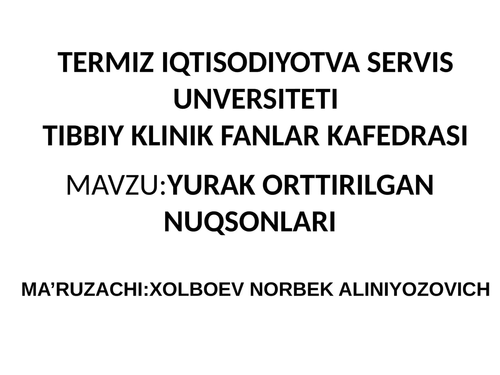 YURAK ORTTIRILGANNUQSONLARI