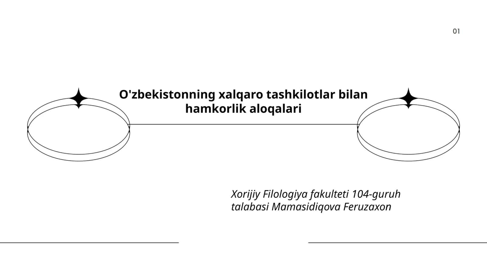O'zbekistonning xalqaro tashkilotlar bilan hamkorlik aloqalari