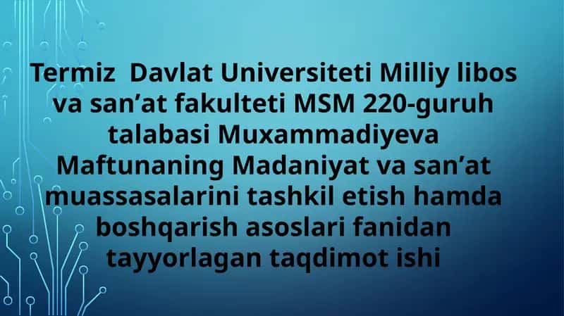 Boshqaruvda motivatsiya