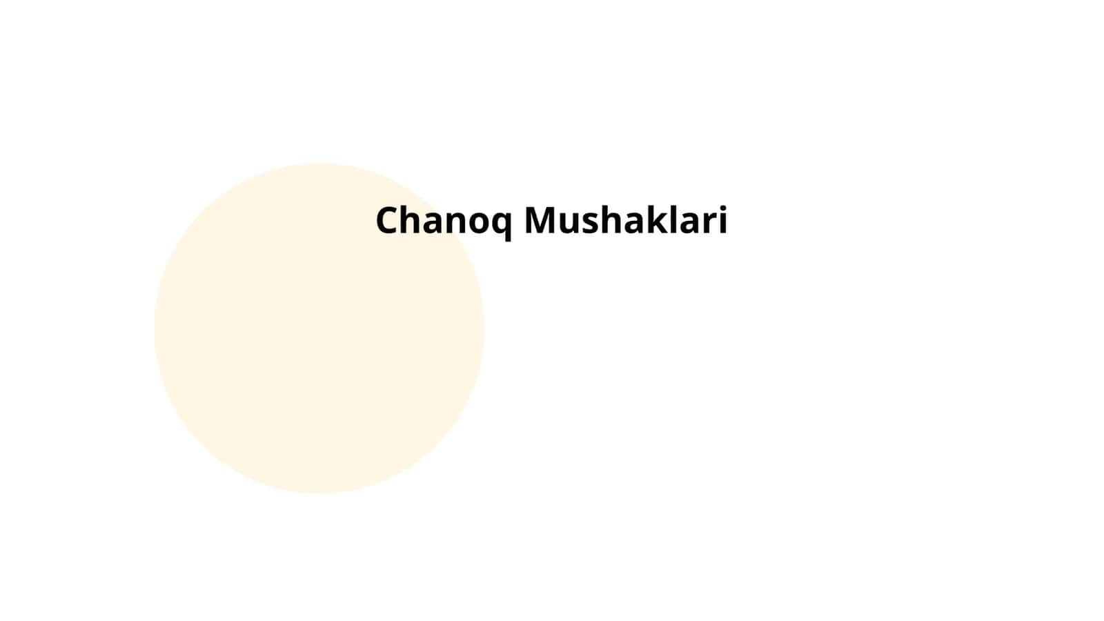 Chanoq Mushaklari