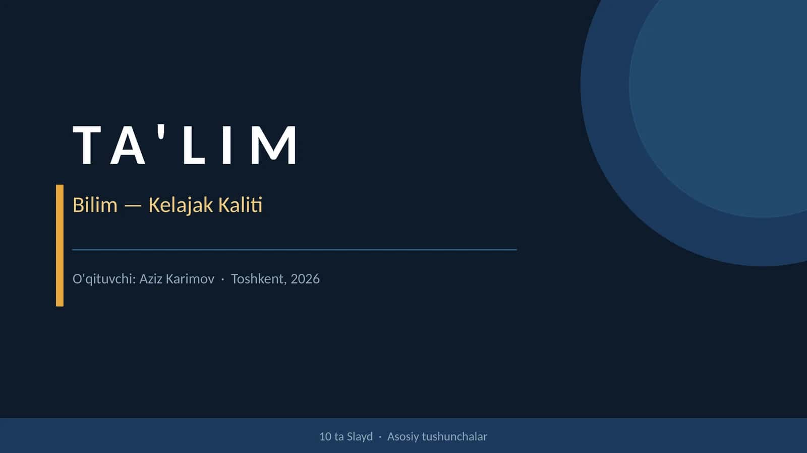 Bilim — Kelajak Kaliti