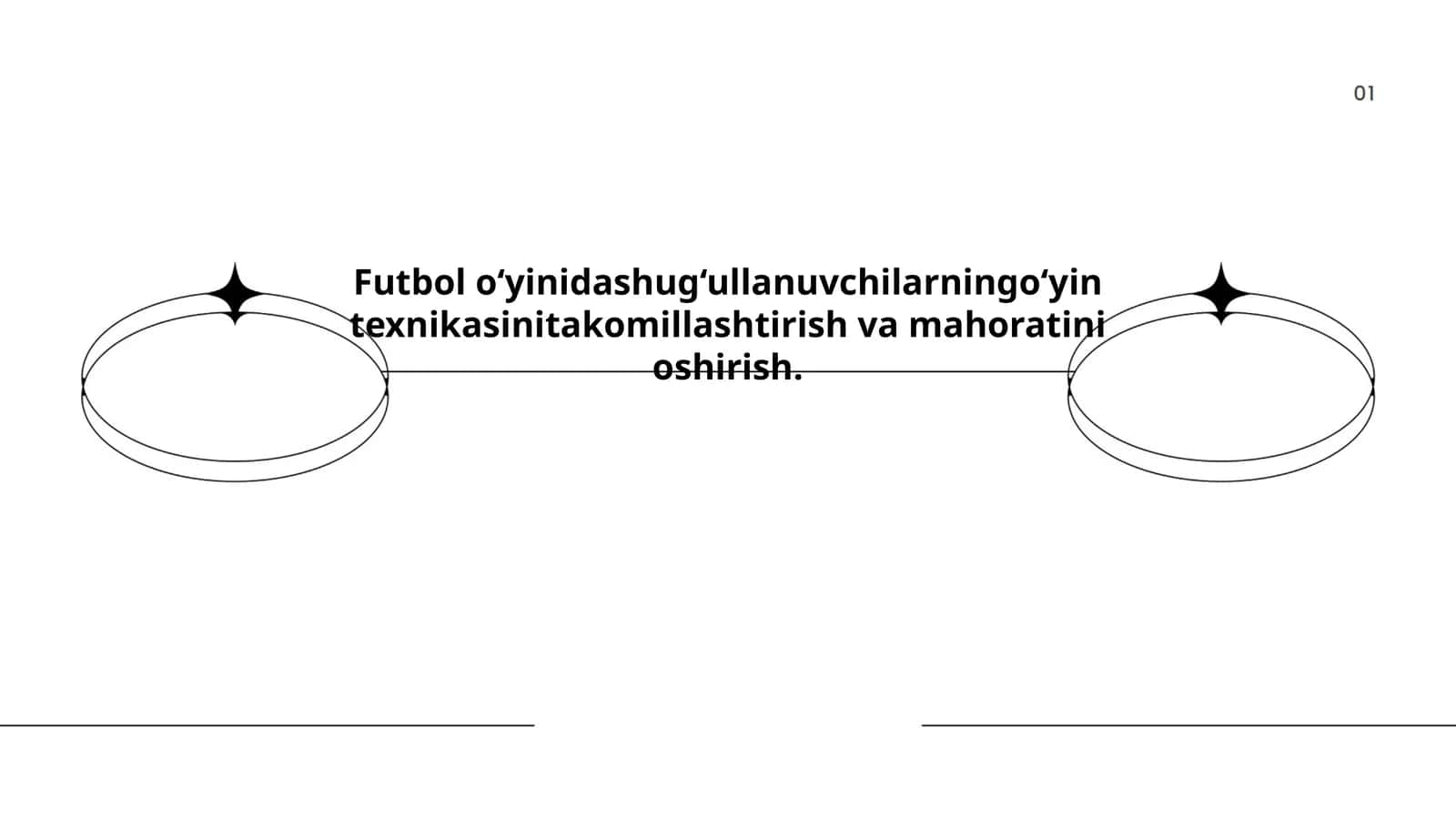 Futbol o‘yinidashug‘ullanuvchilarningo‘yin texnikasi