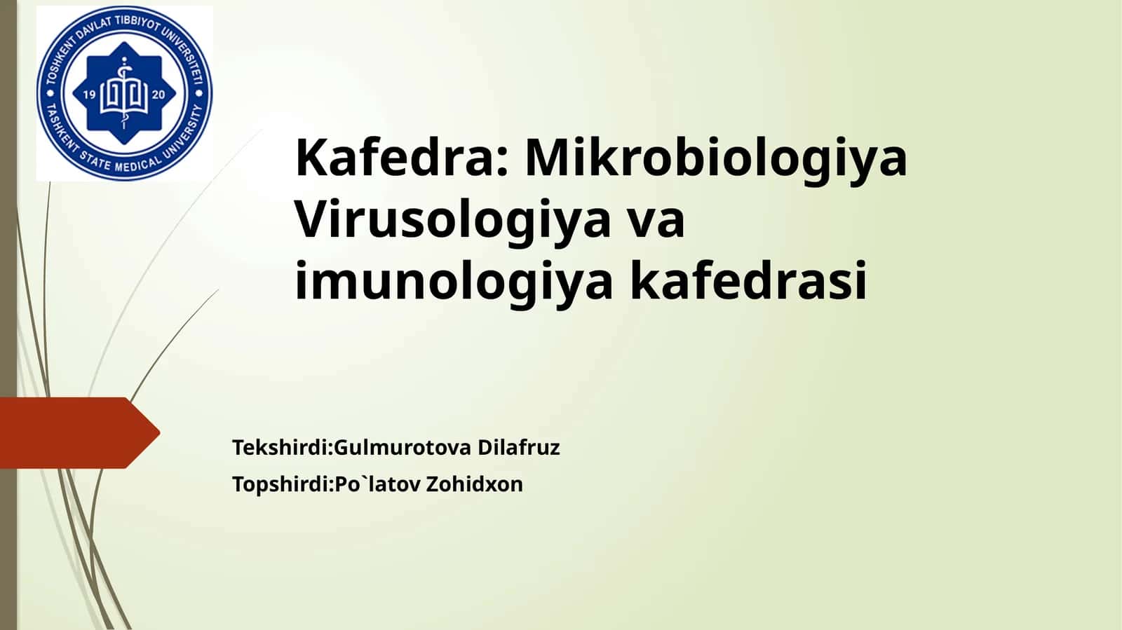 Bakteriya hujayrasining tuzilishi: bakteriya hujayrasini doimiy bo‘lgantuzilmalari va ularni o‘rganish usullari.