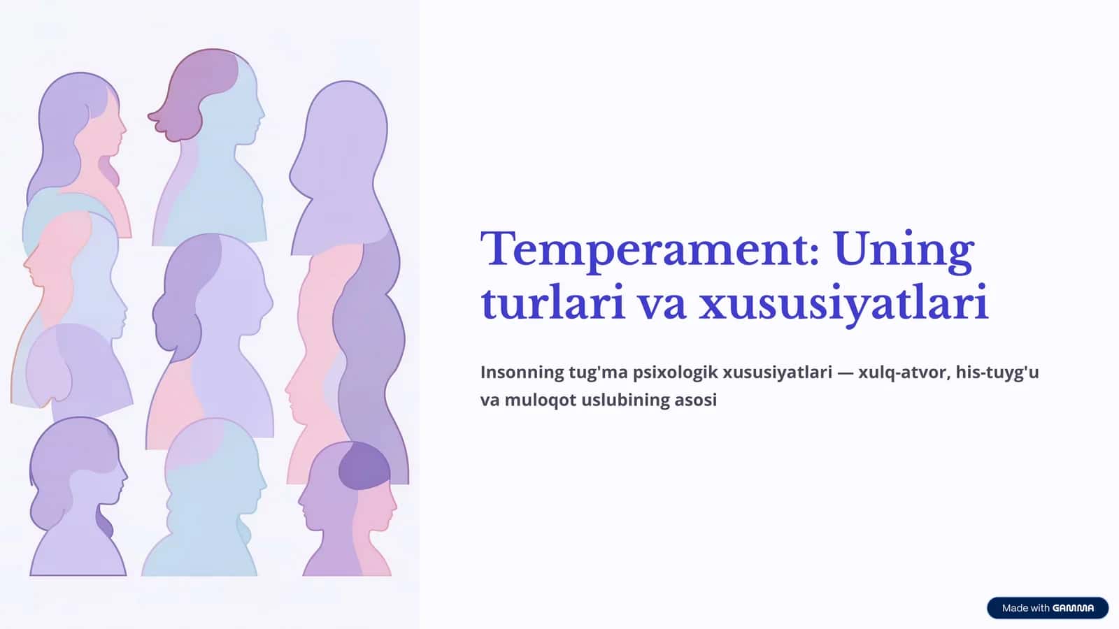 Gippokratning To'rt Temperament Nazariyasi
