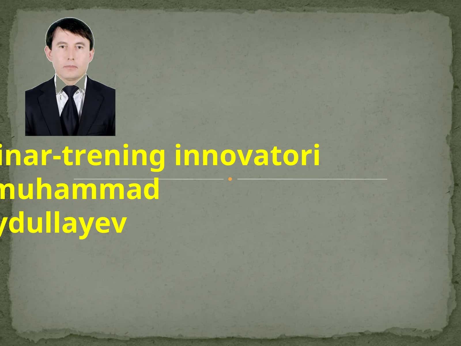 O‘quv jarayonida interfaol usullardan foydalanish