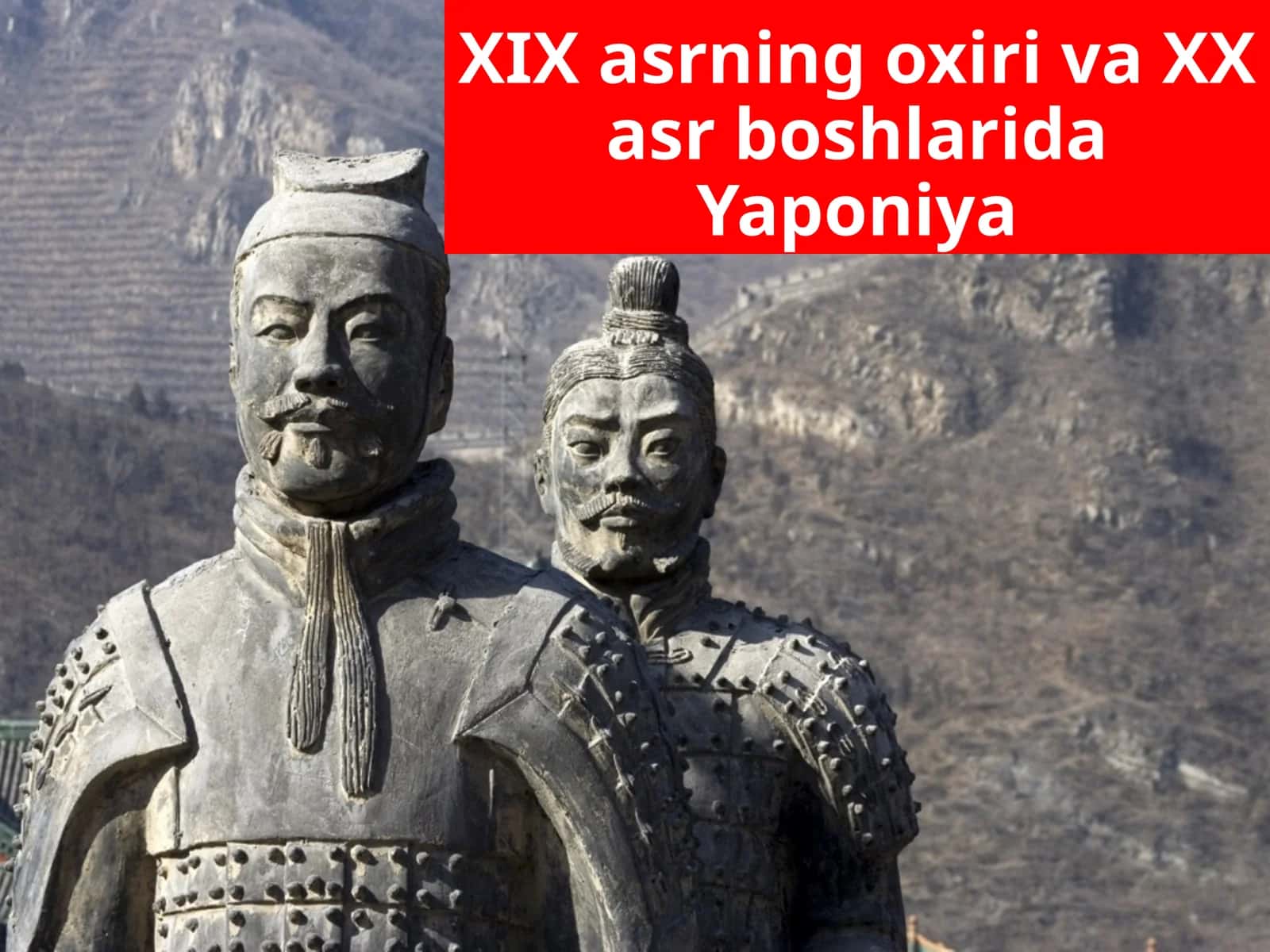 XIX asrning oxiri va XX asr boshlarida Yaponiya