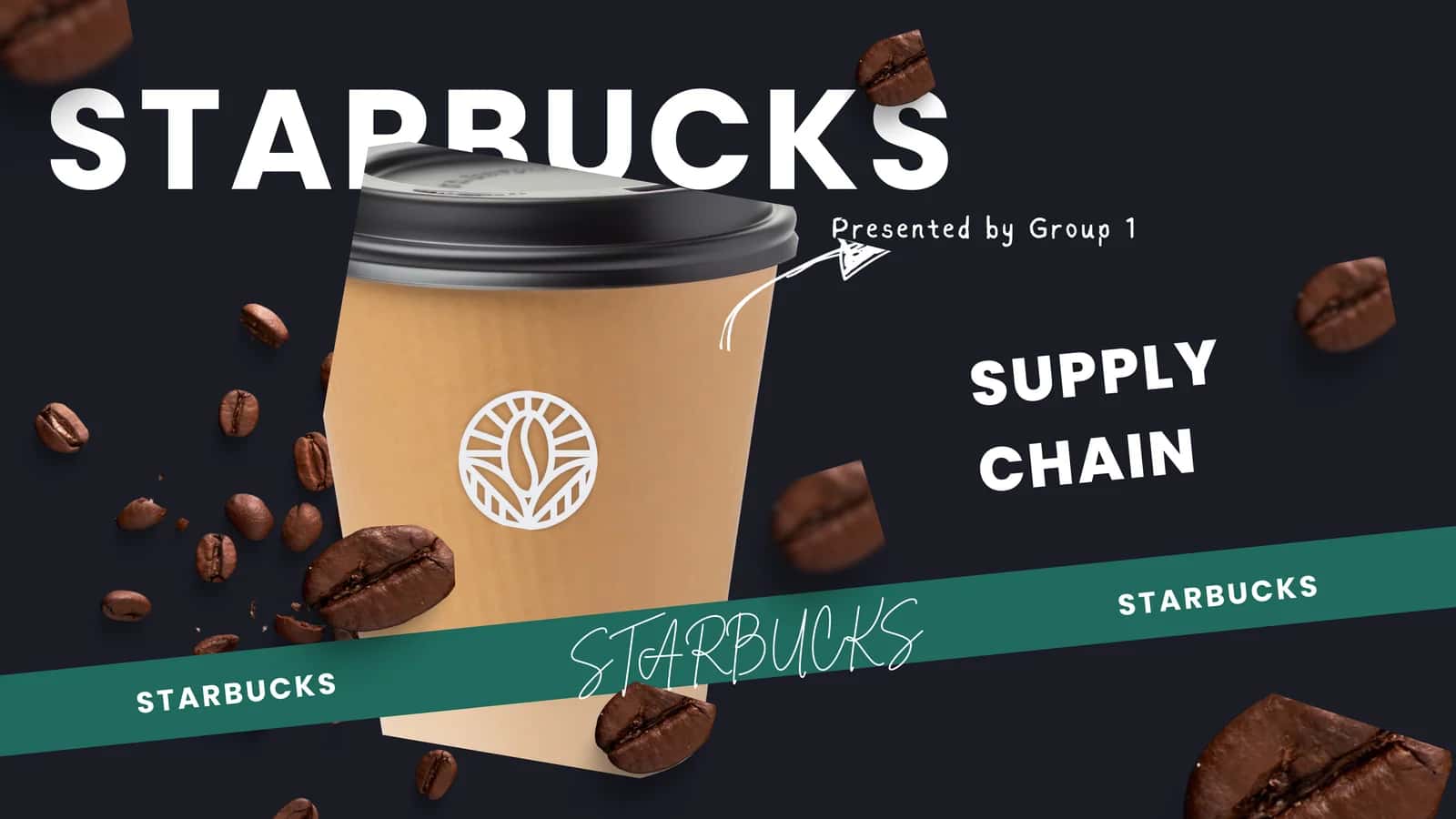 Supply chain of STARBUCKS - Starbucks taʼminot zanjiri (ENGLISH)