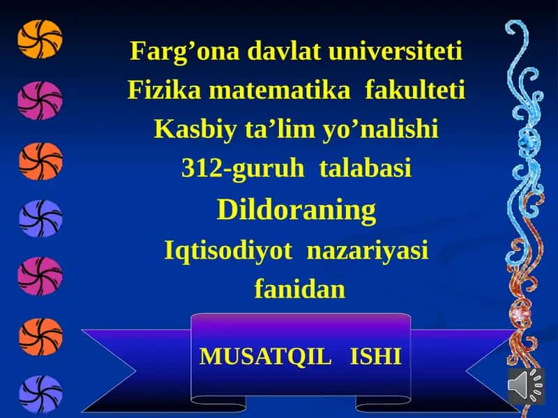 Iqtisodiyot nazariyasi