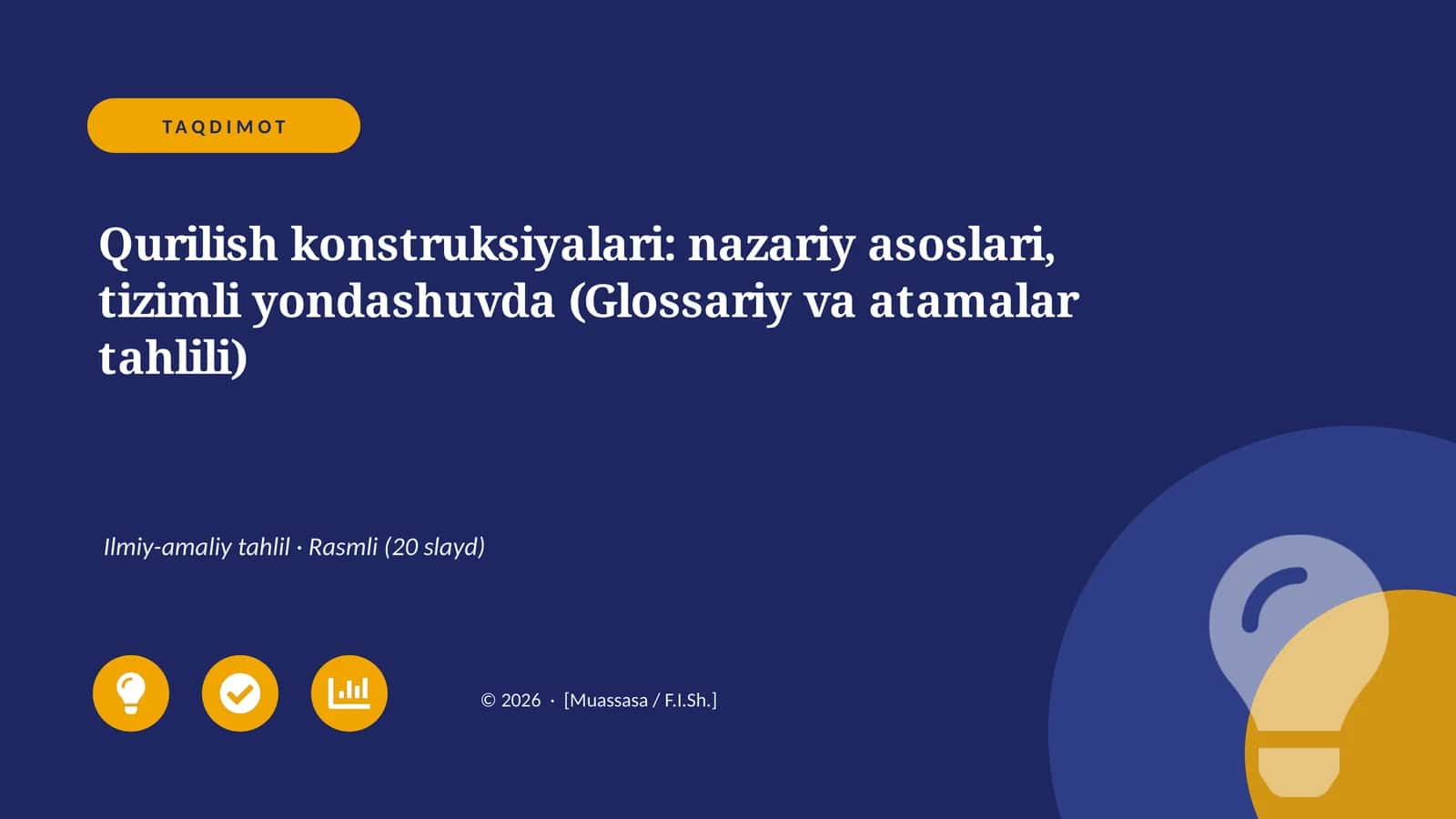 Qurilish konstruksiyalari: nazariy asoslari, tizimli yondashuvda (Glossariy va atamalar tahlili)