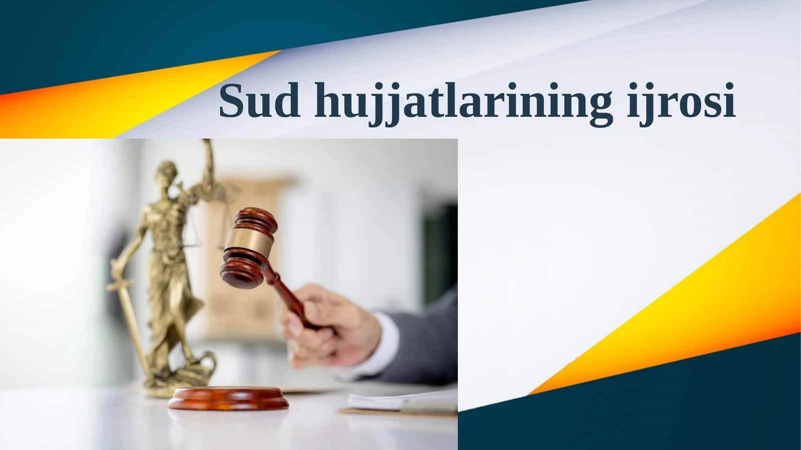 Sud hujjatlarining ijrosi