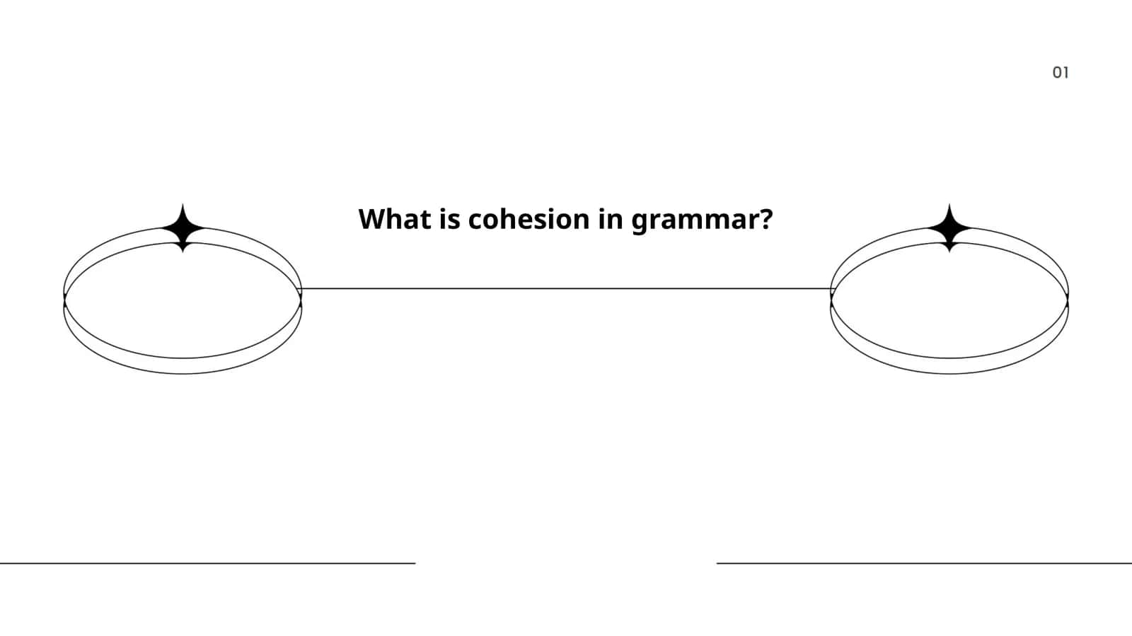 What is cohesion in grammar?