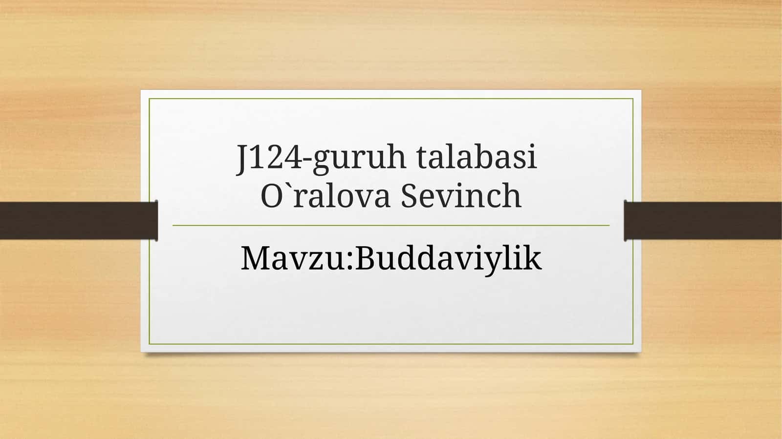 Buddaviylik