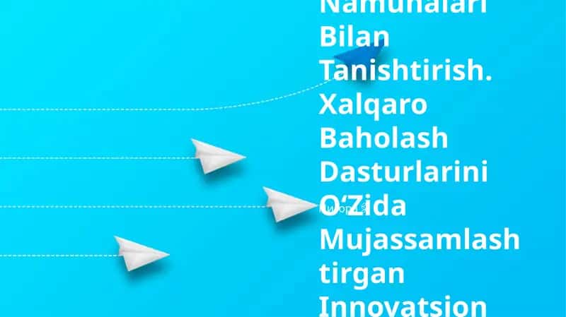 Xalqaro Baholash Dasturlariga Doir Test Namunalari