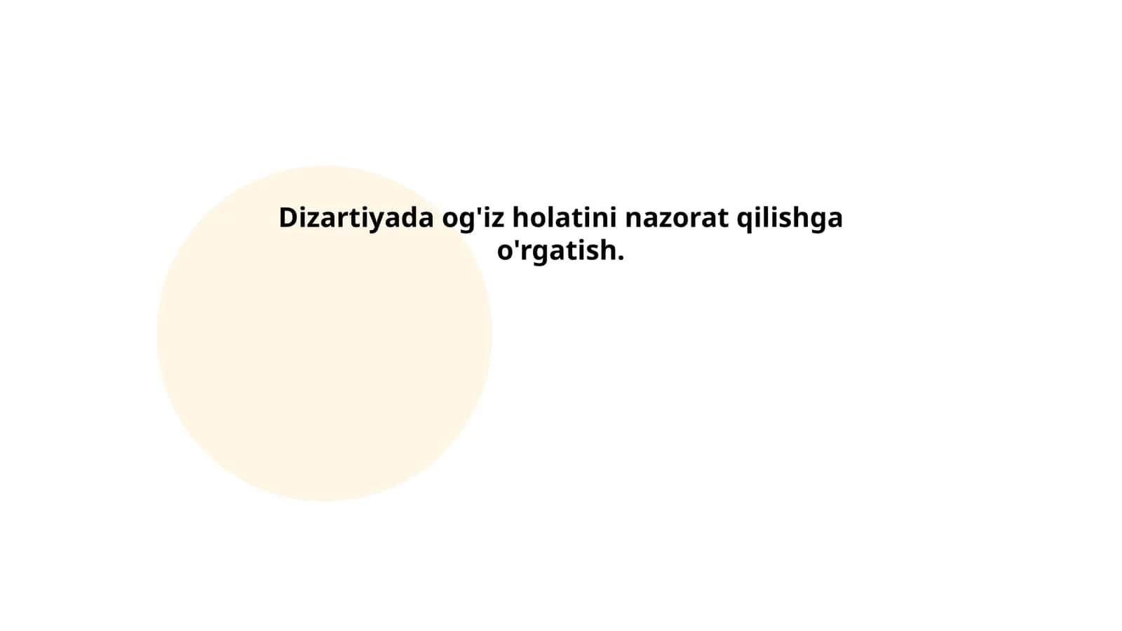Og'izni ochish va yopish harakati