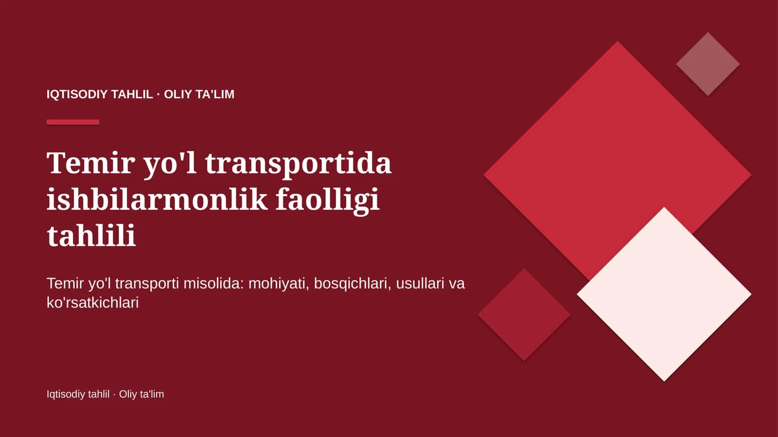 temir yo'l transportida ishbilarmonlik faolligi tahlili 5118