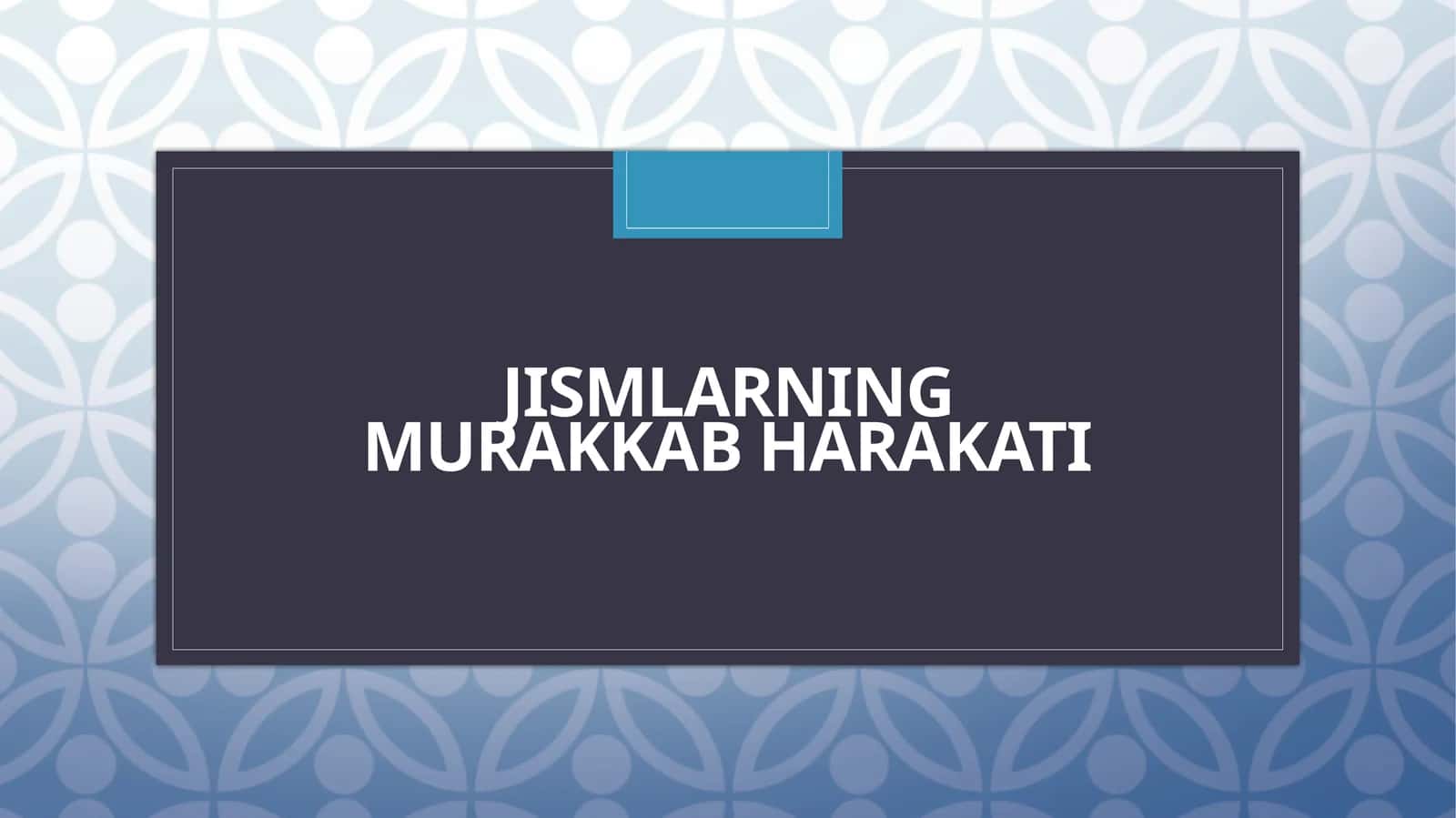 Jismlarning murakkab harakati