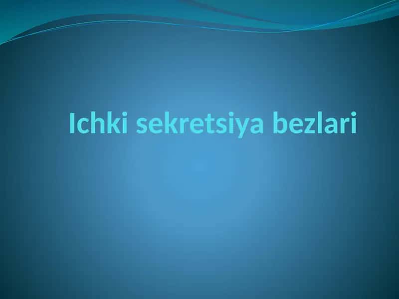 Ichkisekretsiyabezlari