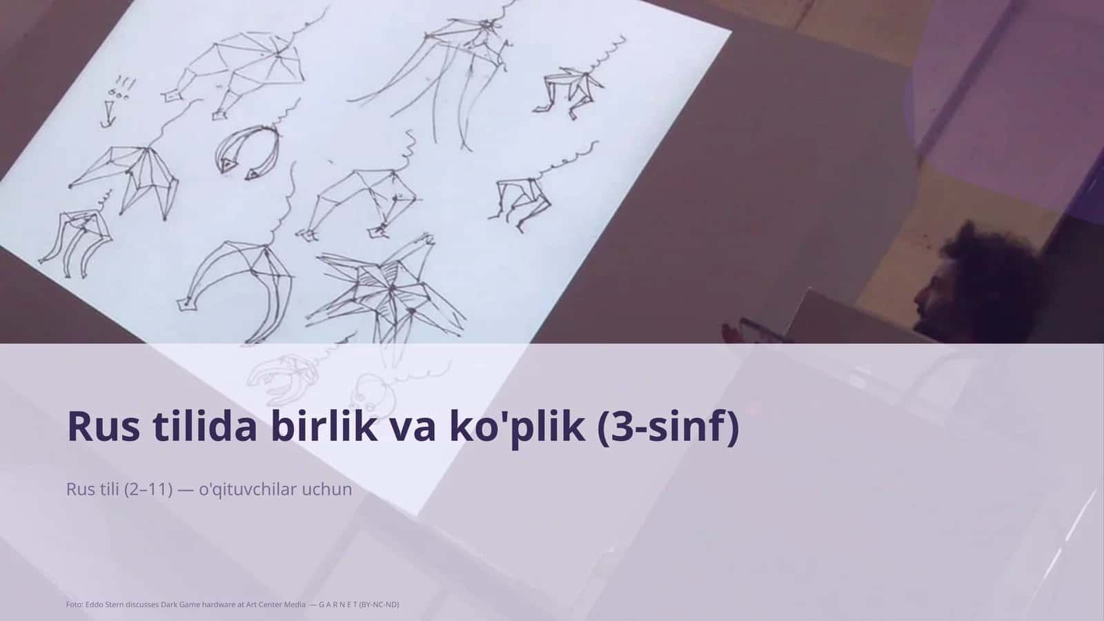 Rus tilida birlik va ko'plik (3-sinf)