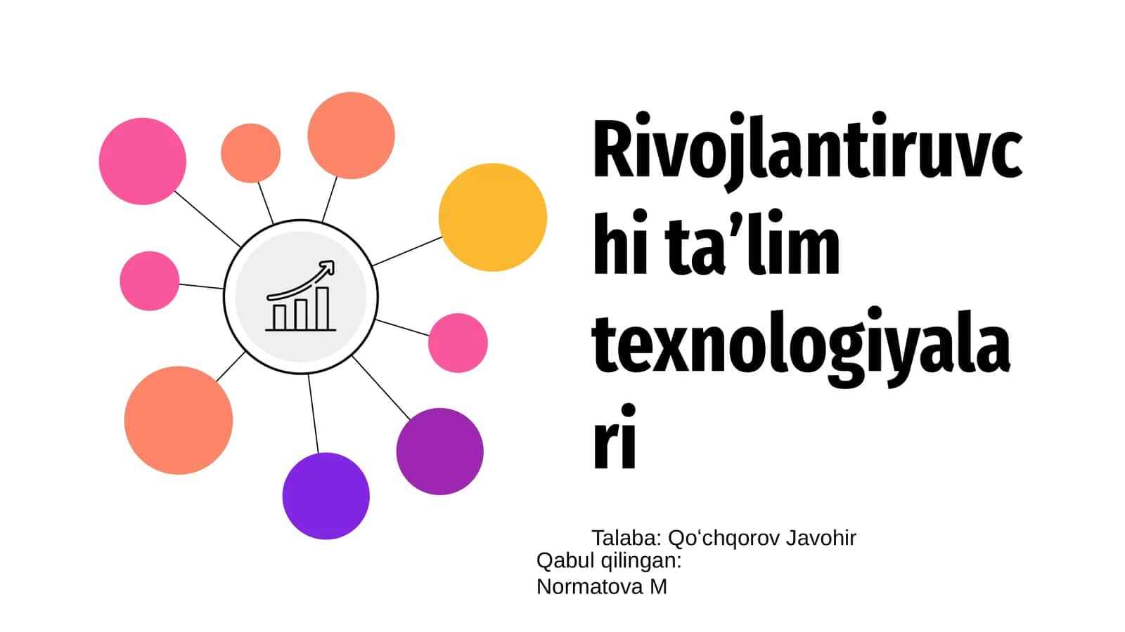 Rivojlantiruvchi taʼlim texnologiyalari