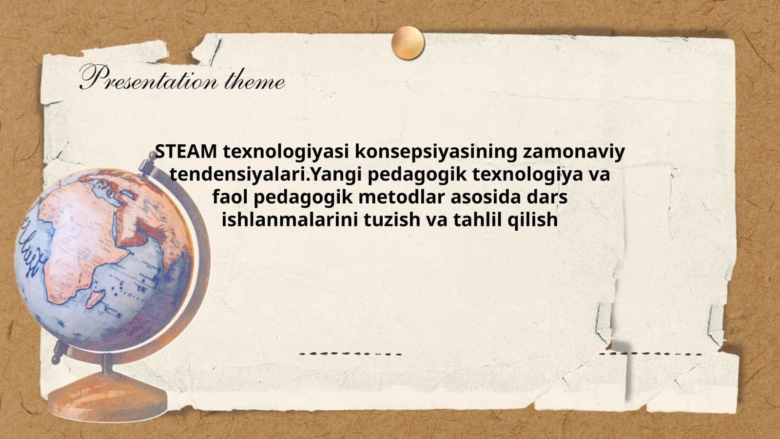 STEAM texnologiyasi konsepsiyasi