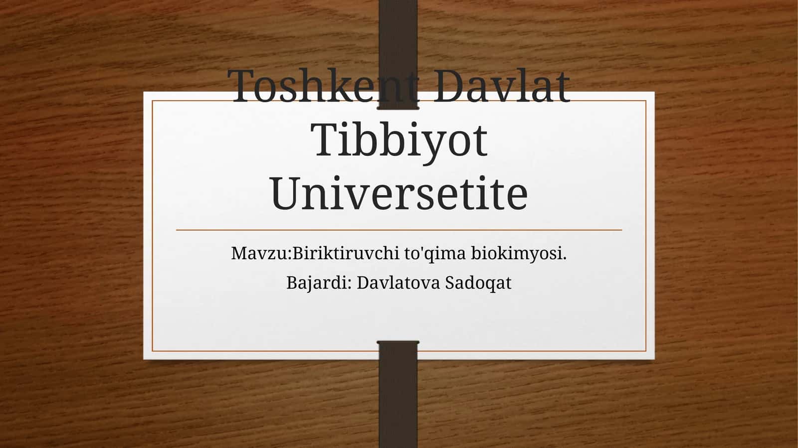 Biriktiruvchi toʻqima biokimyosi