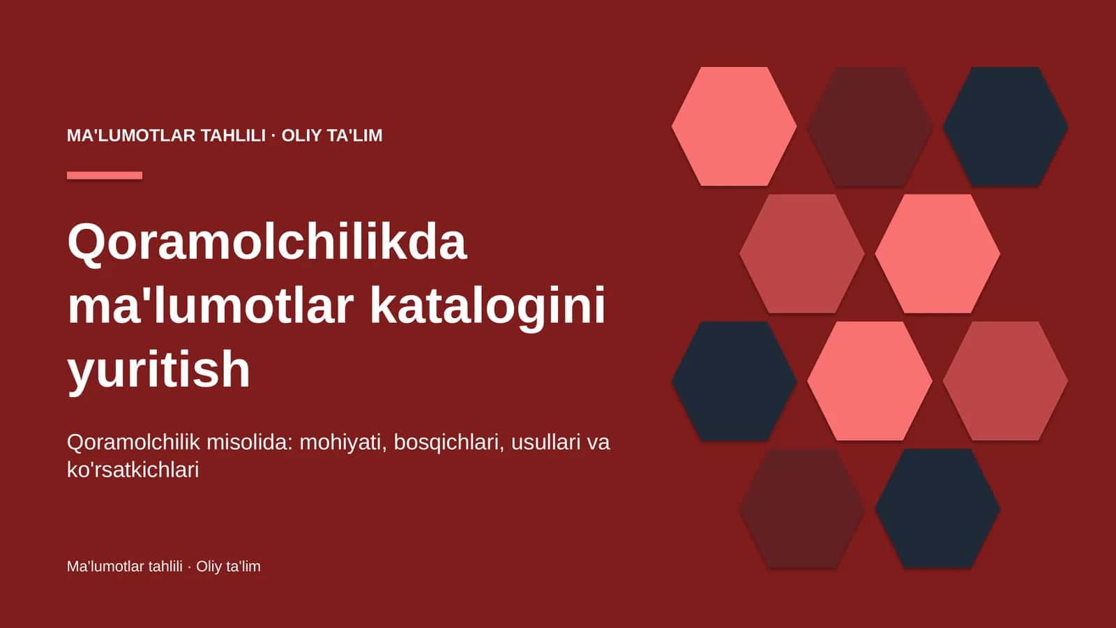 qoramolchilikda ma'lumotlar katalogini yuritish 4030