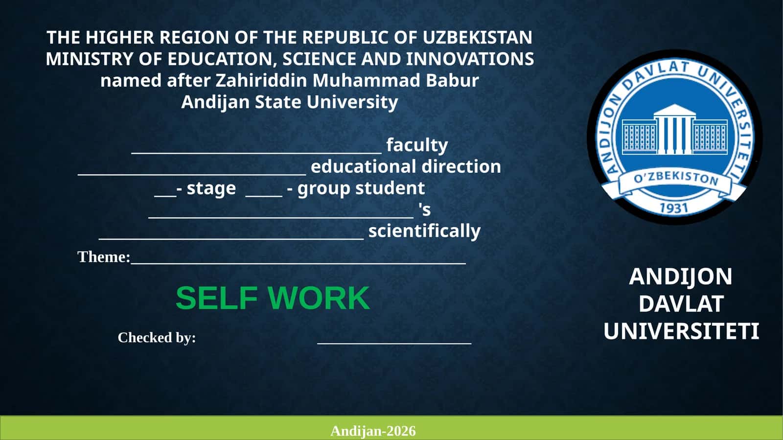 Architectural Masterpieces of Uzbekistan (XII–XVI Centuries)