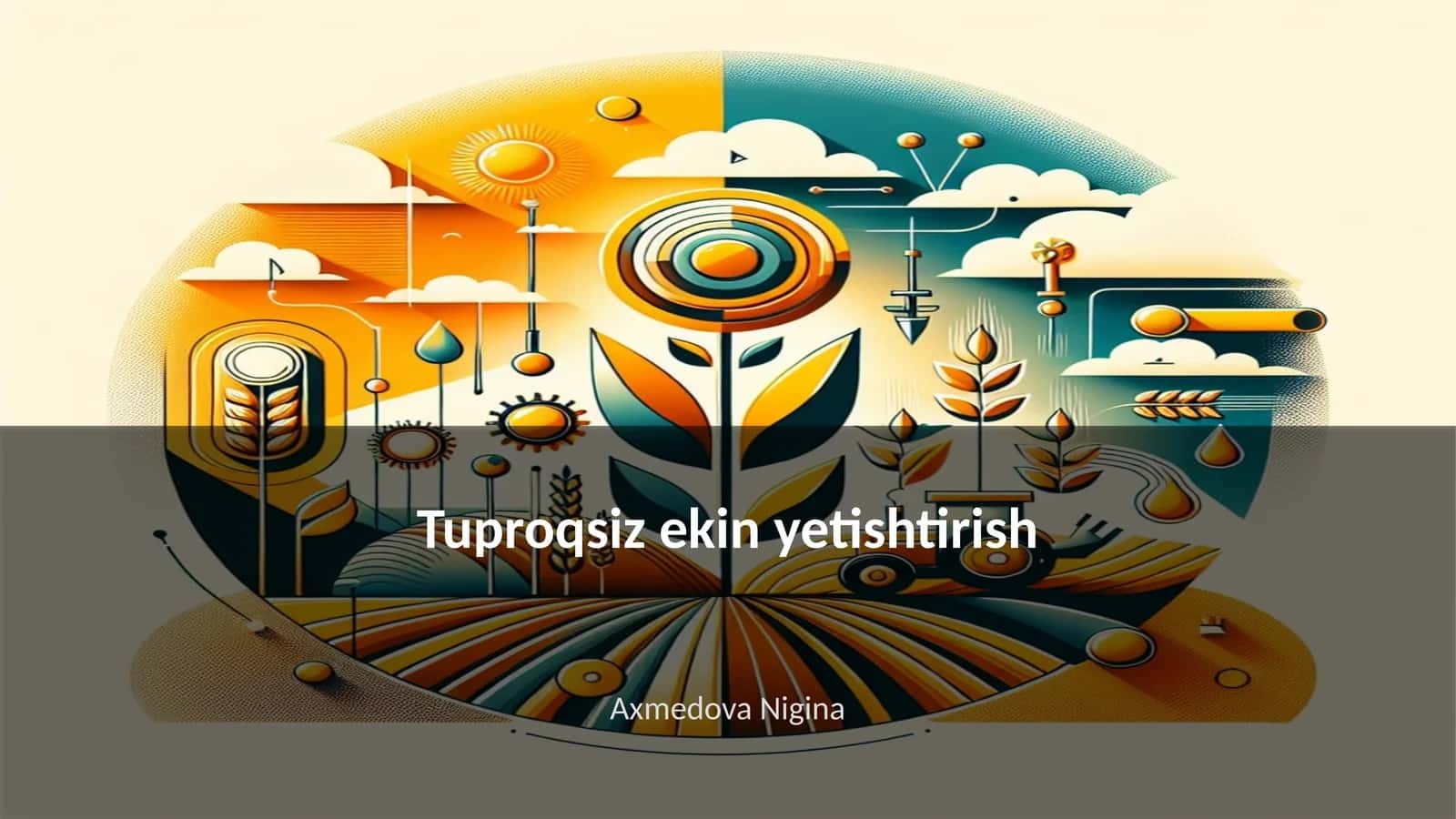 Tuproqsiz ekin yetishtirish