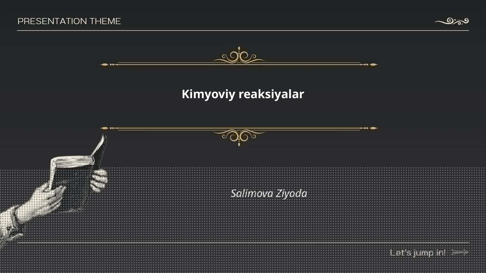 Kimyoviy reaksiyalar