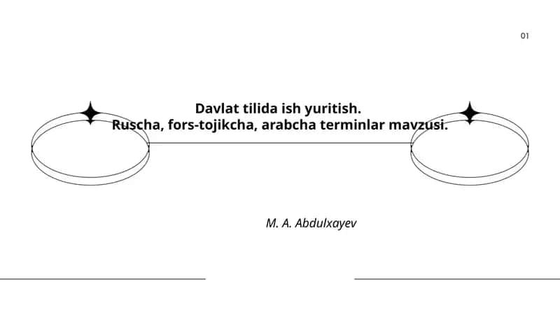 Davlat tilida ish yuritish